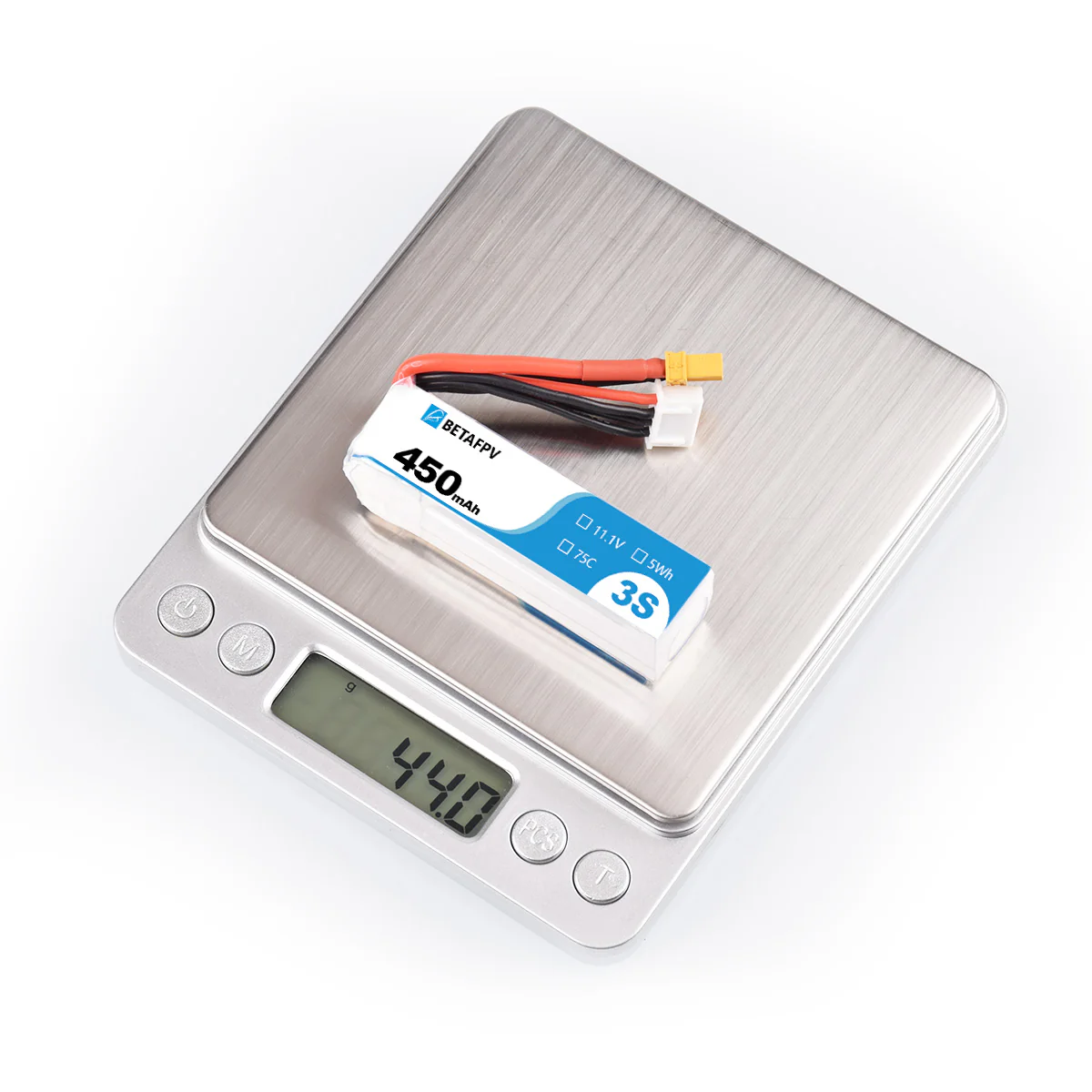 450mAh 3S 75C Lipo Battery (2PCS) - Image 2