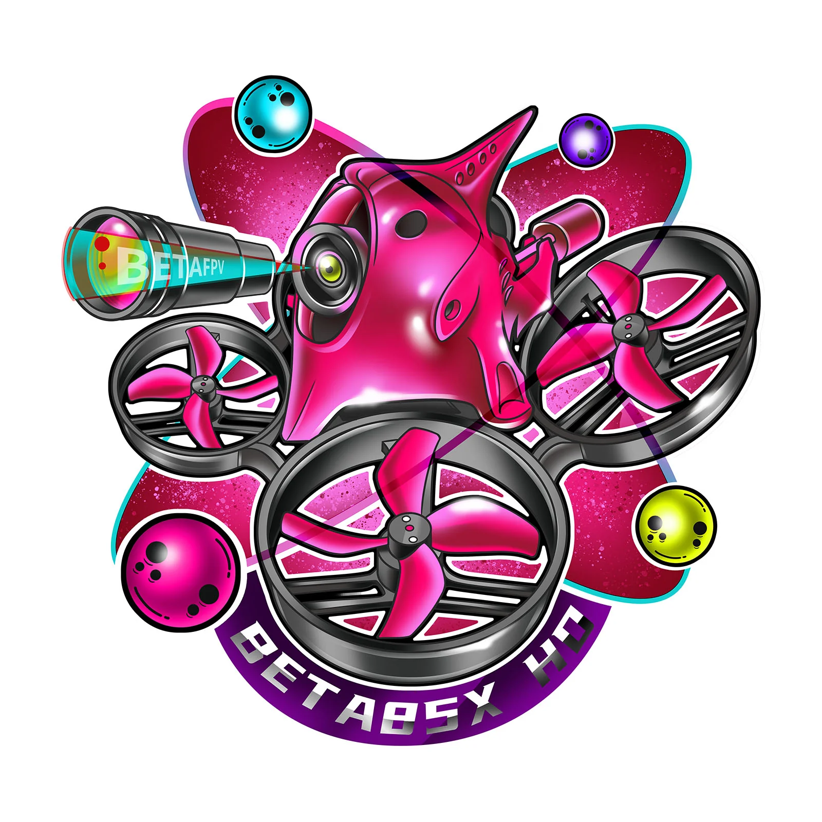 BETAFPV FPV Stickers 2020 - Image 13