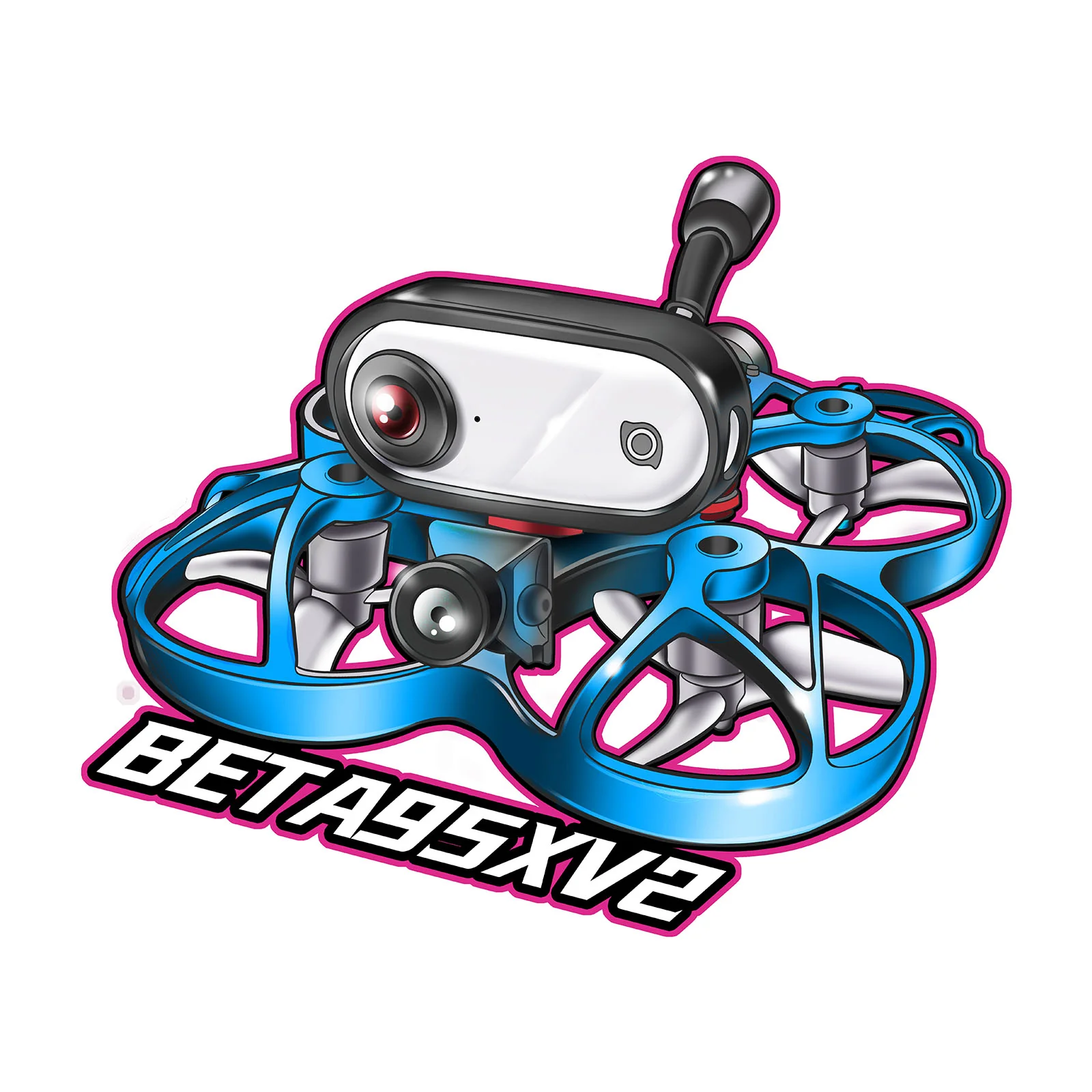 BETAFPV FPV Stickers 2020 - Image 14