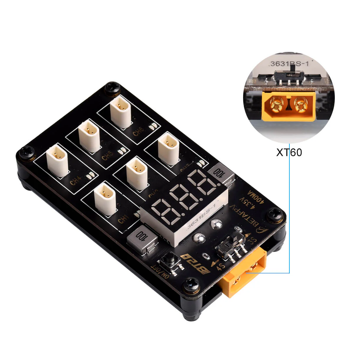BT2.0 Connector 1S Lipo Charger Board & Adapter - Image 3