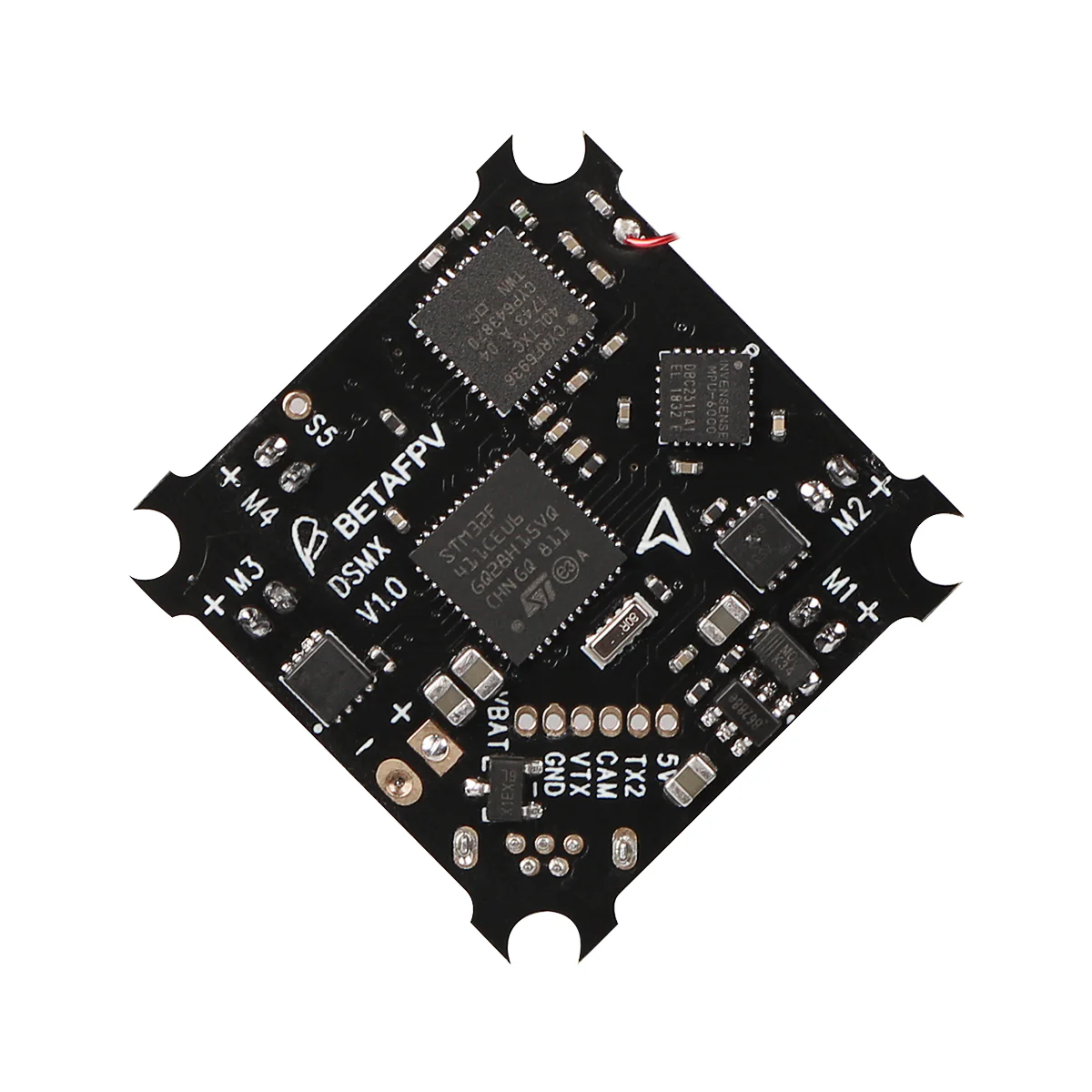 F4 Brushed Flight Controller (DSMX Rx + OSD) - Image 2