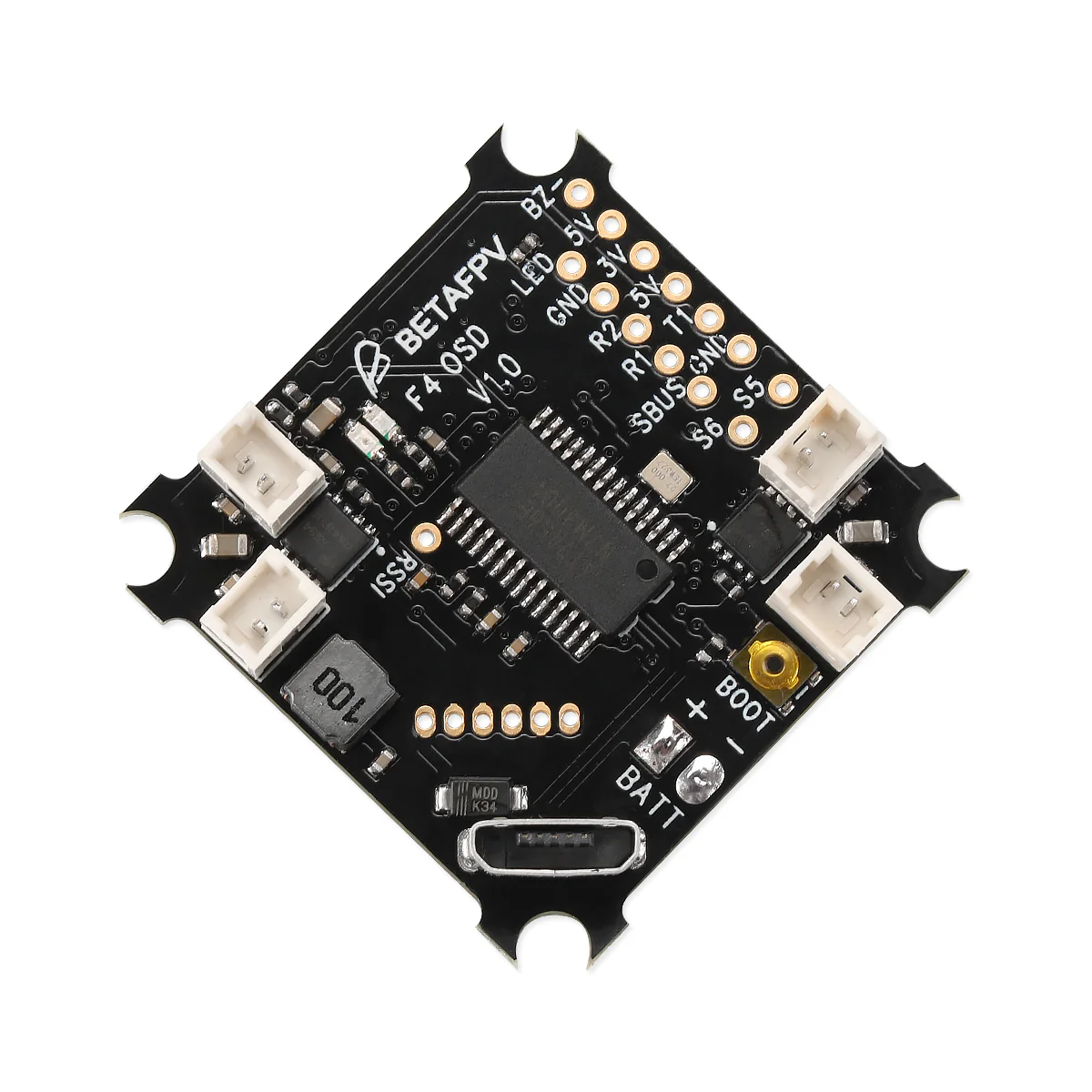 F4 Brushed Flight Controller (No Rx + OSD)