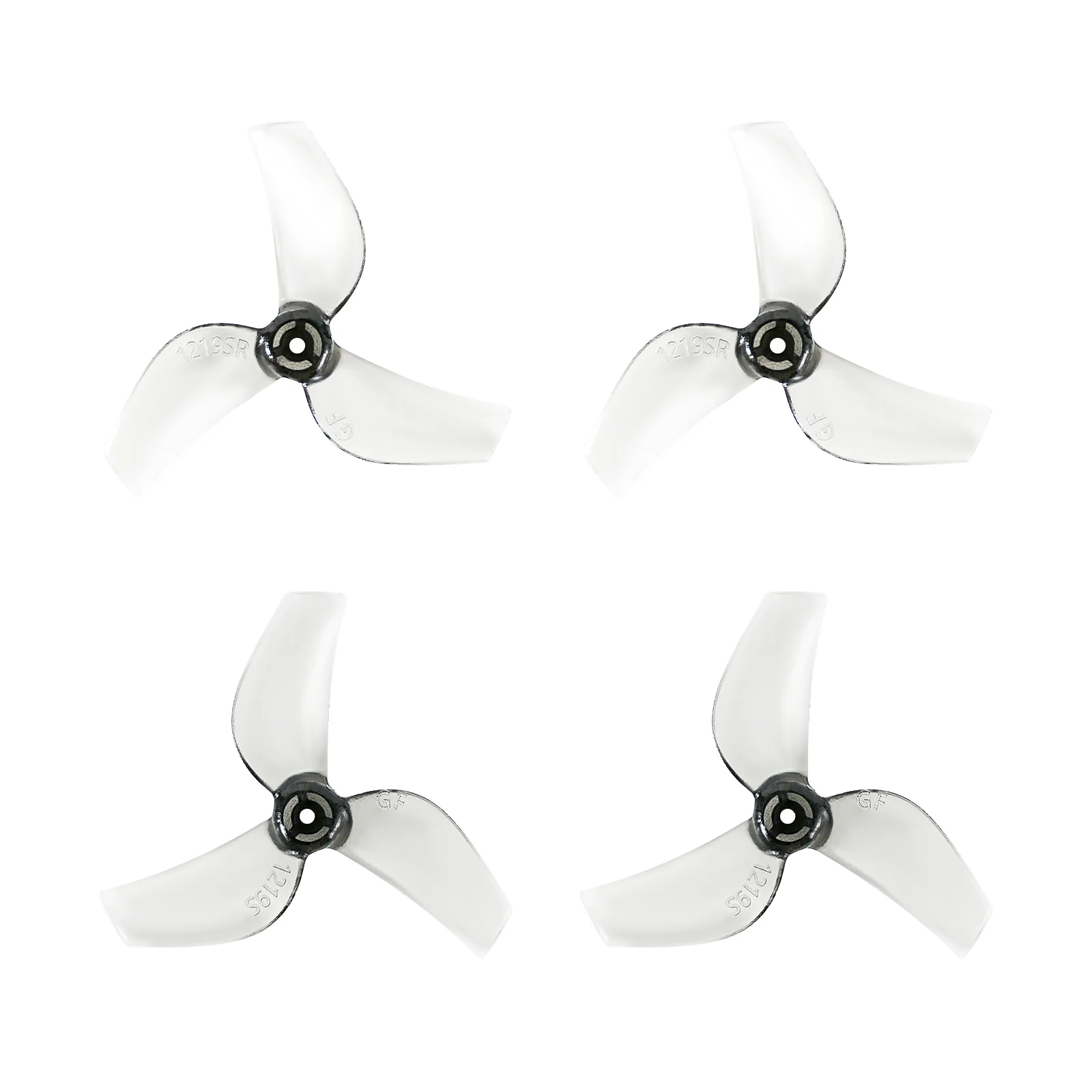 Gemfan 1219S 3-Blade Propellers (1.0mm Shaft) - Image 3